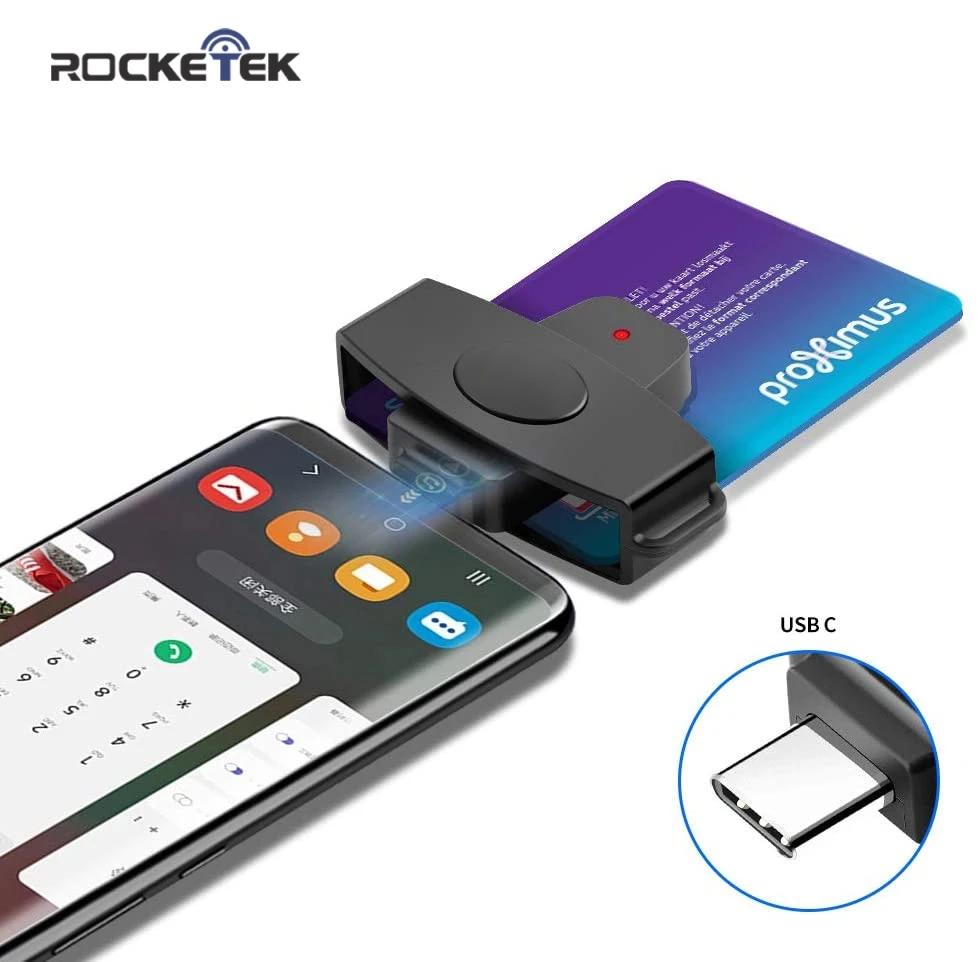 Rocketek USB type c Ʈ ī  ޸ ID  E..